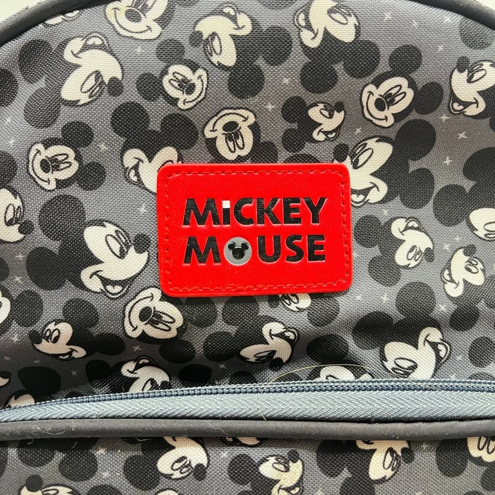 Disney Baby Mickey Mouse Diaper Bag Backpack Grey Black Red Stroller Straps